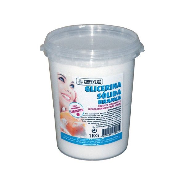 Glicerina Solida Branca 1 KG