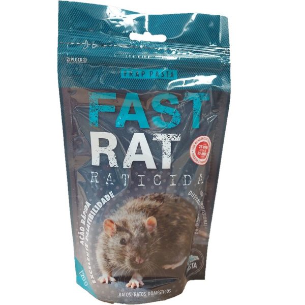 Fastrat Pasta P/ Ratos Saqueta 120 Grs
