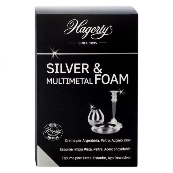 Silver Foam 185 ML Hagerty Limpa Pratas