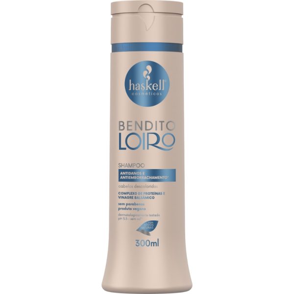 Shampoo Bendito Louro 300ML Haskell