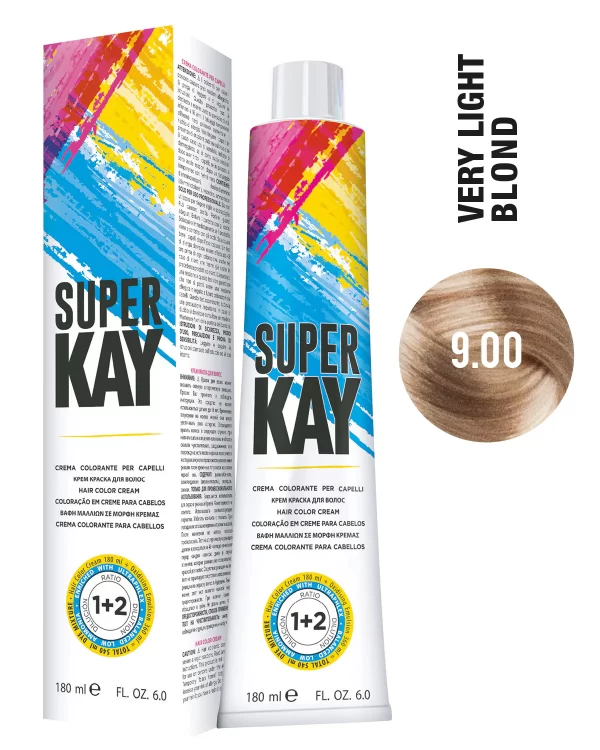 Super Kay 9.00 Louro Clarissimo 100ML Coloração Cabelo