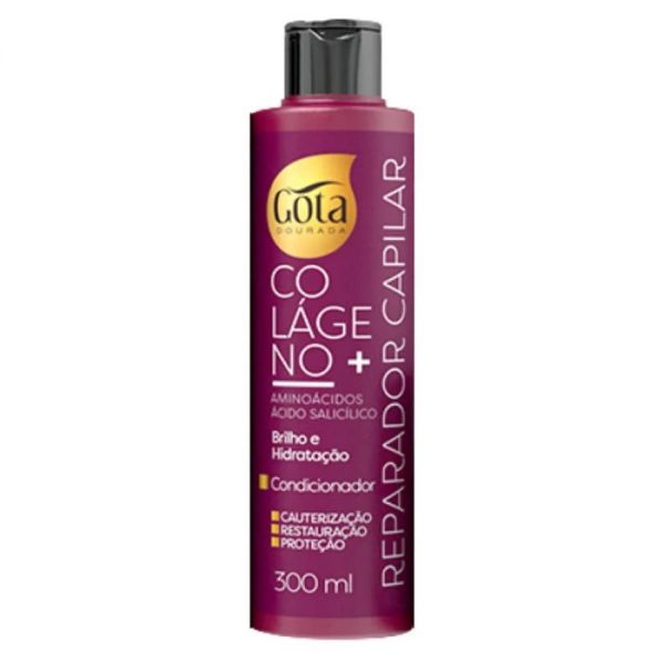 Condicionador Colageno+ 300ML Gota Dourada