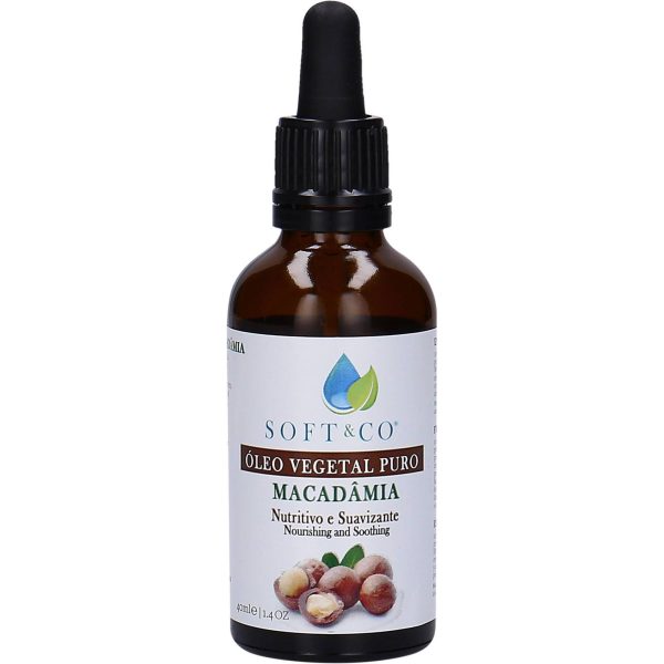 Oleo Vegetal Puro Macadamia 40ML Soft&Co