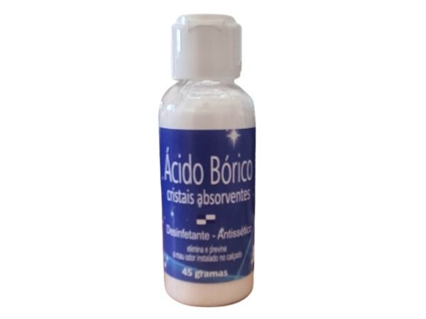 Ácido Bórico Cristais Absorventes