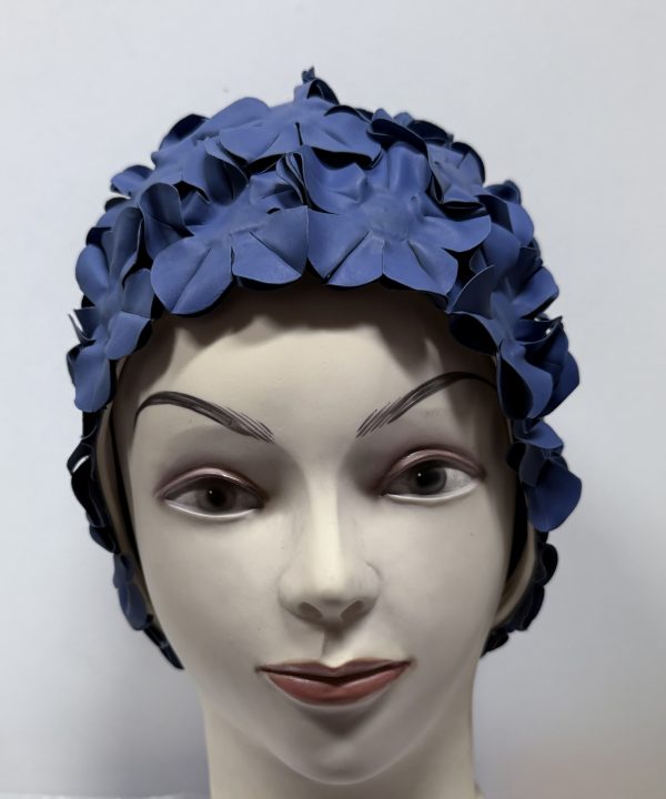 Touca Praia Borracha Flores Azul