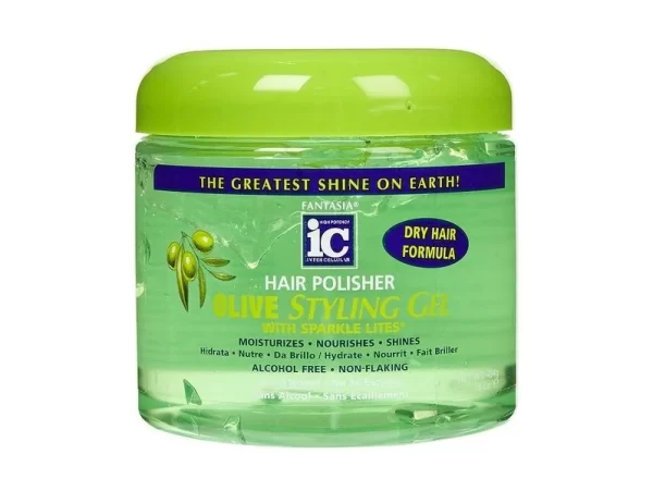 Olive Styling Gel 16 Oz IC Hair Polisher
