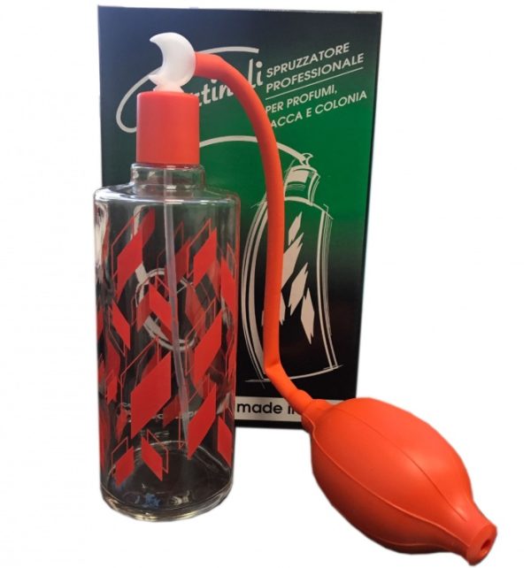 Frasco Vidro com Borla de Borracha Vaporizador 250 CC Martinoli