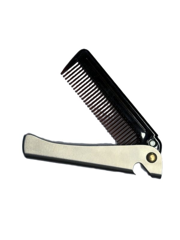 Pente Barba e Cabelo com Abre Garrafas