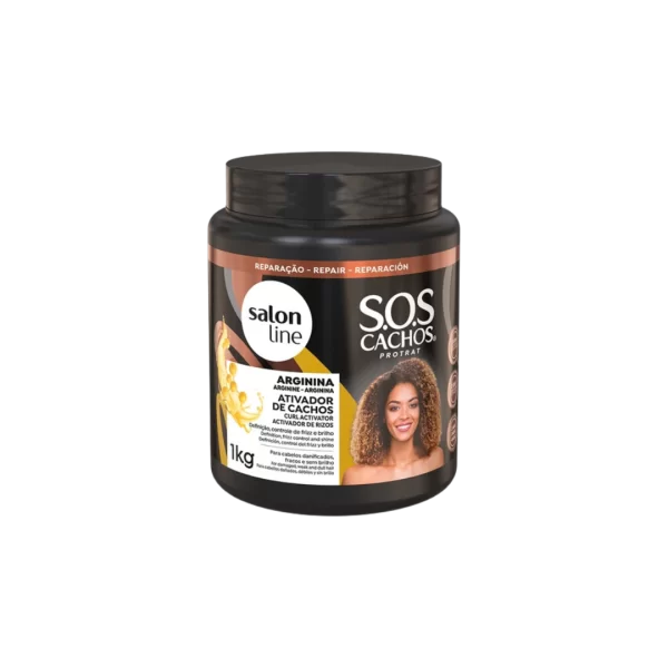 Ativador Cachos Arginina 1 Kg Salon Line