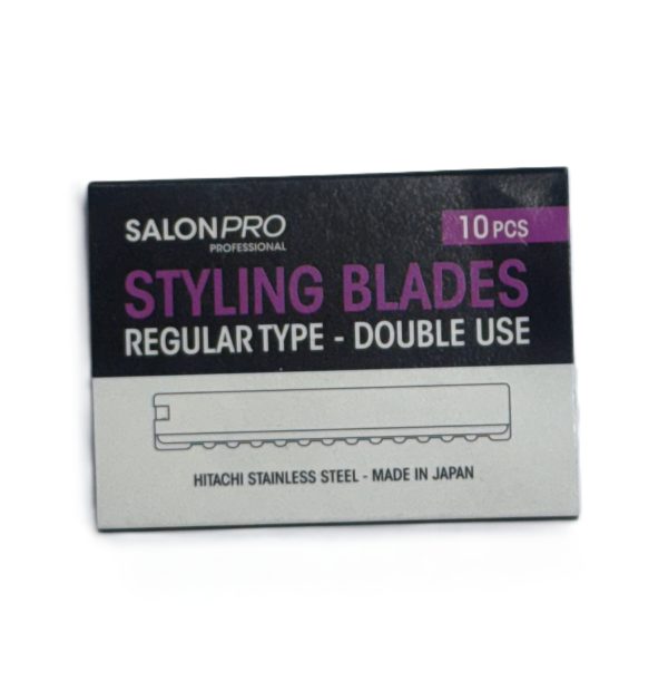 Laminas Navalha Desbaste Salon Pro com 10 Pcs Styling Blade