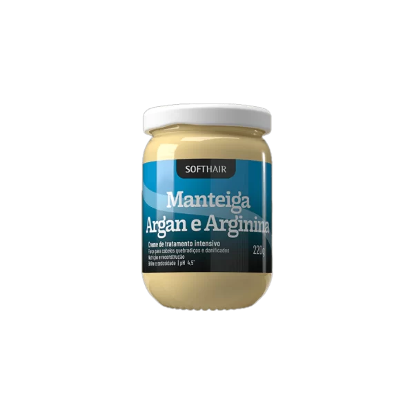 Manteiga Argan E Arginina  220GRS SOFTHAIR