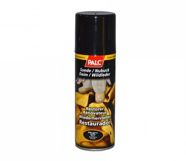 Spray restaurador preto para Camurça e Nubuck 200 ML Palc