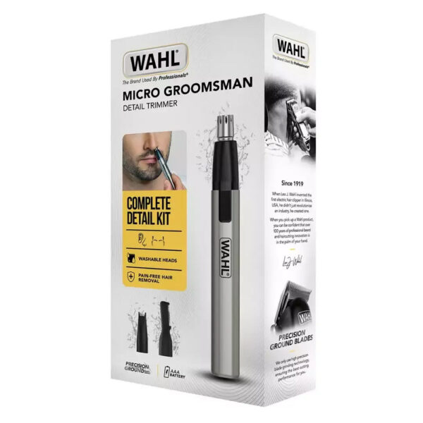 Maquina Corta Pelos Nariz / Ouvidos Wahl (3 Cabeças)