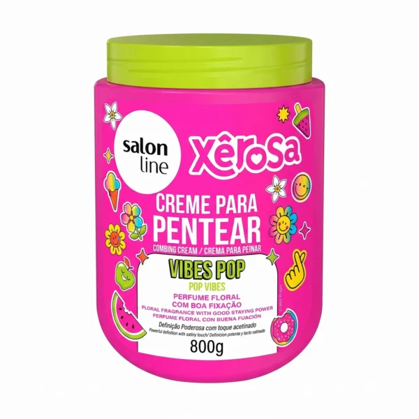 Creme Pentear Xêrosa Vibes Pop 800 Grs Salon Line