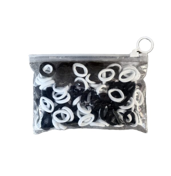 DM Pack Elasticos Preto / Branco C/120