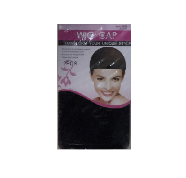 Touca para Peruca Preto Wig Cap
