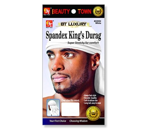 Durag Spandex Kings Branco