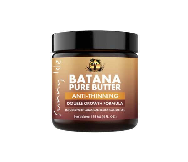 Sunny Isle Batana Anti-Thinning Pure Butter 118ML  Infused with Jamaican Black Castor Oil