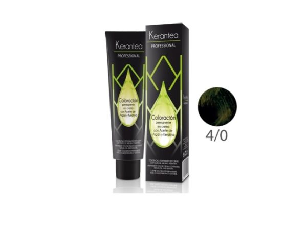 Kerantea Coloração 4.0 Castanho Médio 100ML