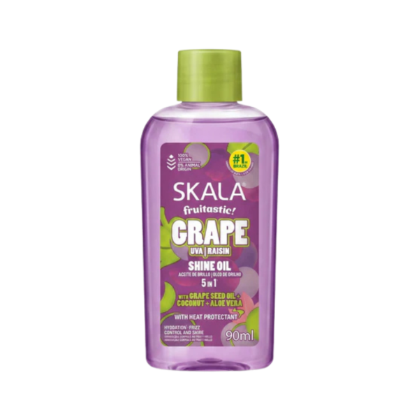 Skala Óleo Capilar de Brilho 5 em 1 Uva 90ML