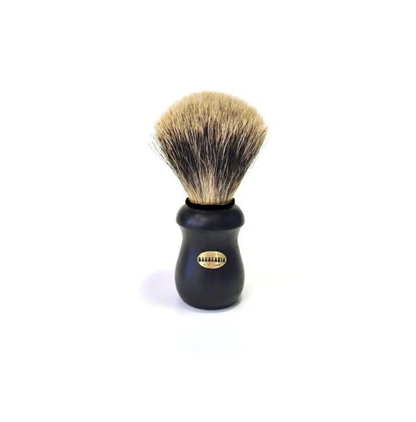Pincel Preto Dourado Antiga Barbearia de Bairro