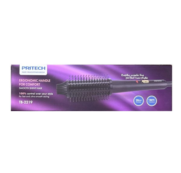 Escova Alisadora Pritech TB-2219